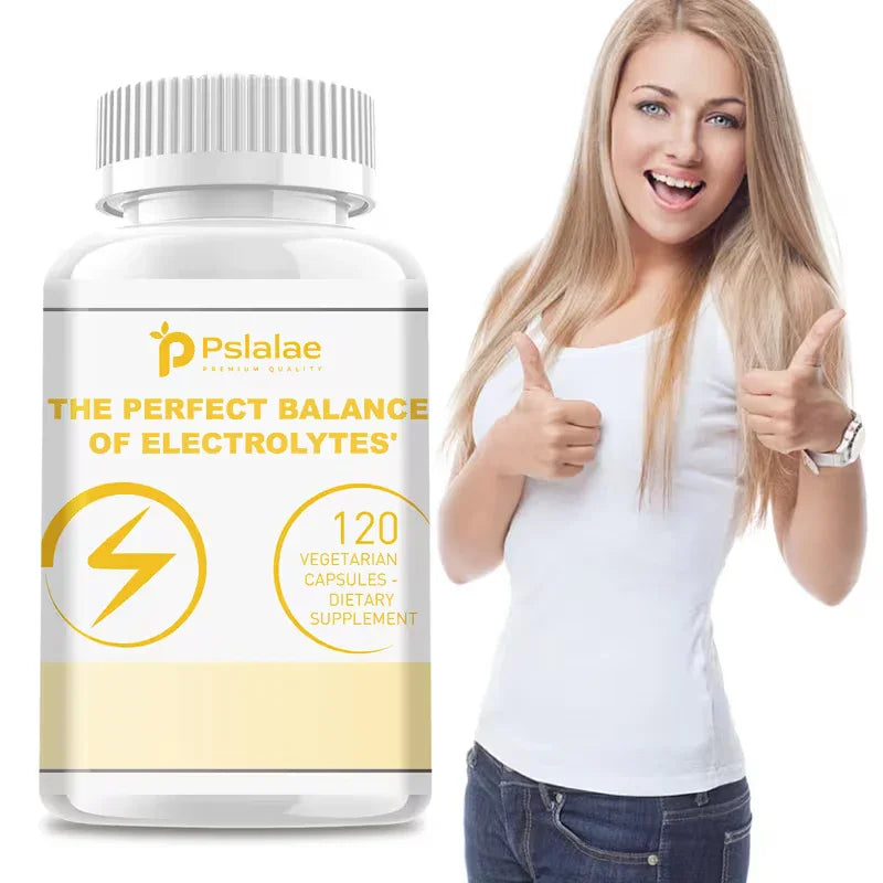 Electrolyte Balance with Vitamin D3, B6, Magnesium & Zinc – 120ct Peaceful Pleasures