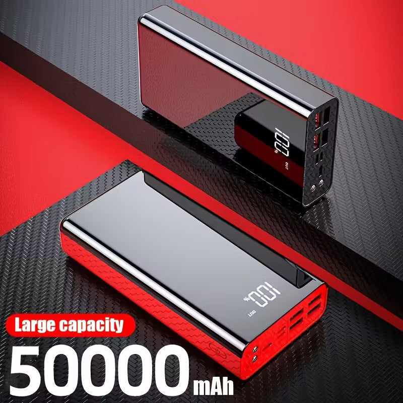 30000mAh/50000mAh Portable Power Bank – 22.5W Fast Charge Peaceful Pleasures