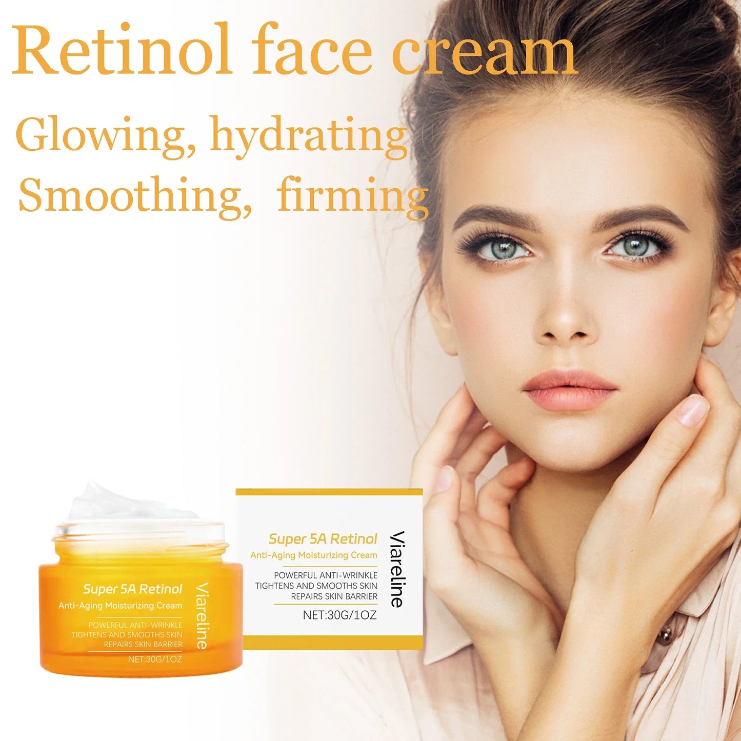 Viareline Retinol Face Lotion – Firm, Moisturize & Glow 30g