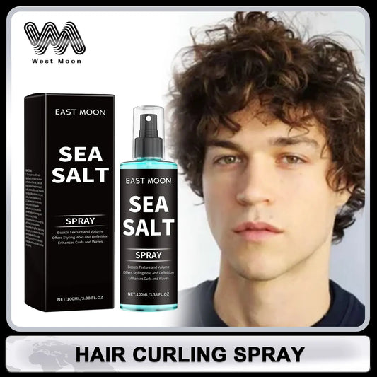 East Moon Sea Salt Curl Enhancer Spray & Styling Mousse 100ml Curl Enhancer Spray Oasis Select Default Title