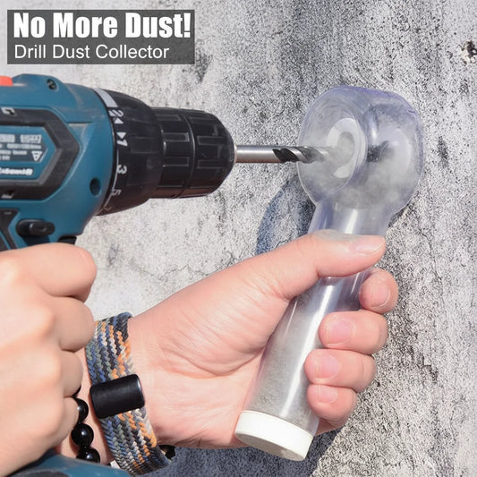 Transparent Electric Drill Dust Cover Box More Efficient Drill Dust Collector Univeral Impact Drill Dust Cover For Decoration Peaceful Pleasures Health and Wellness