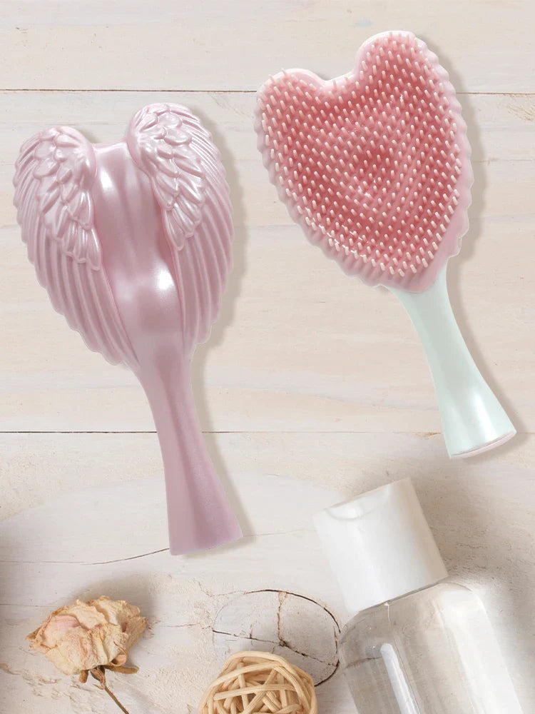 Mini Angel Detangling Hair Brush – Anti-Static Comb