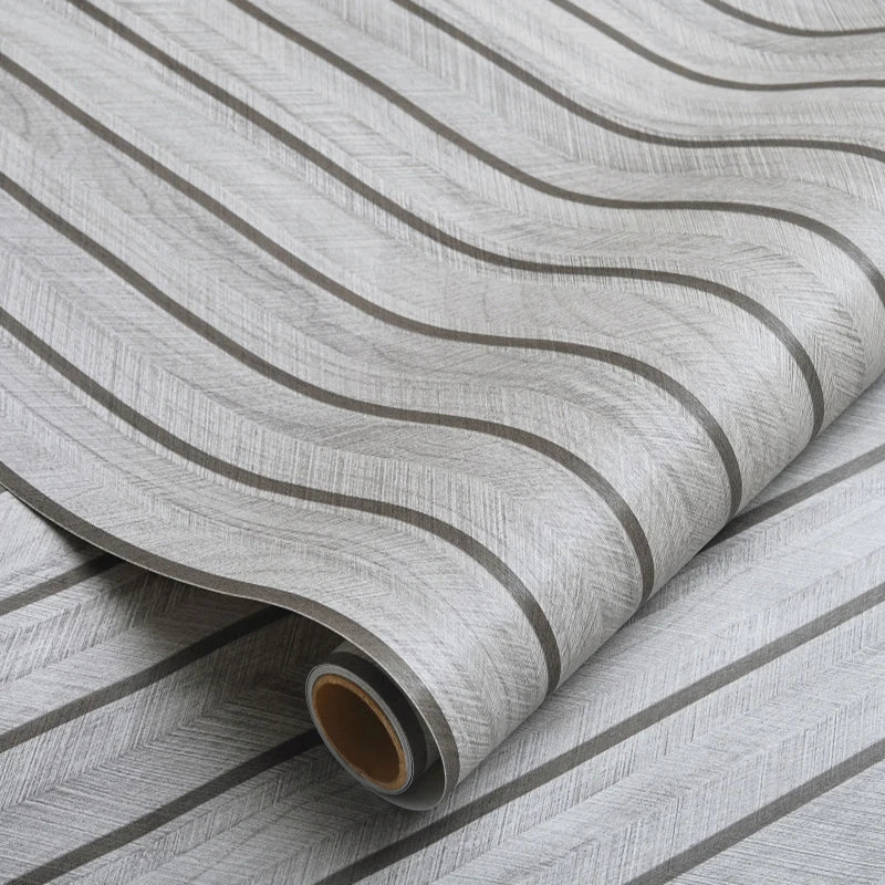 Wood Grain Self-Adhesive Vinyl Wallpaper – Waterproof Wall Sticker