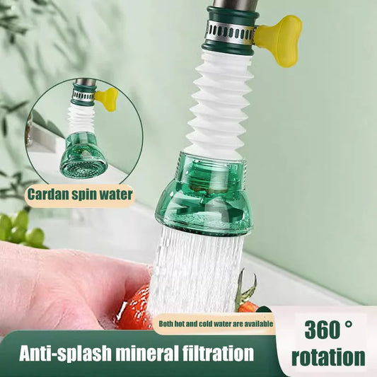 360° Faucet Extender Nozzle with Mineral Filter – Splash-Proof Faucet Extender Nozzle Oasis Select
