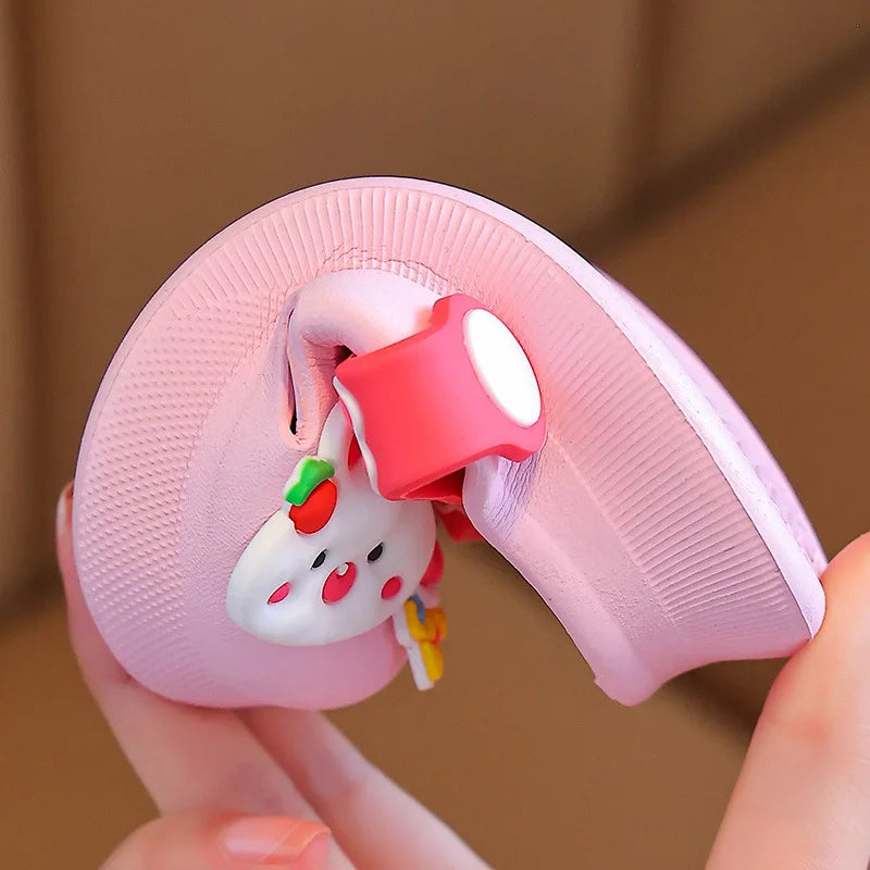 Kids Cartoon Slippers – Non-Slip Quick-Dry Sandals Boys & Girls