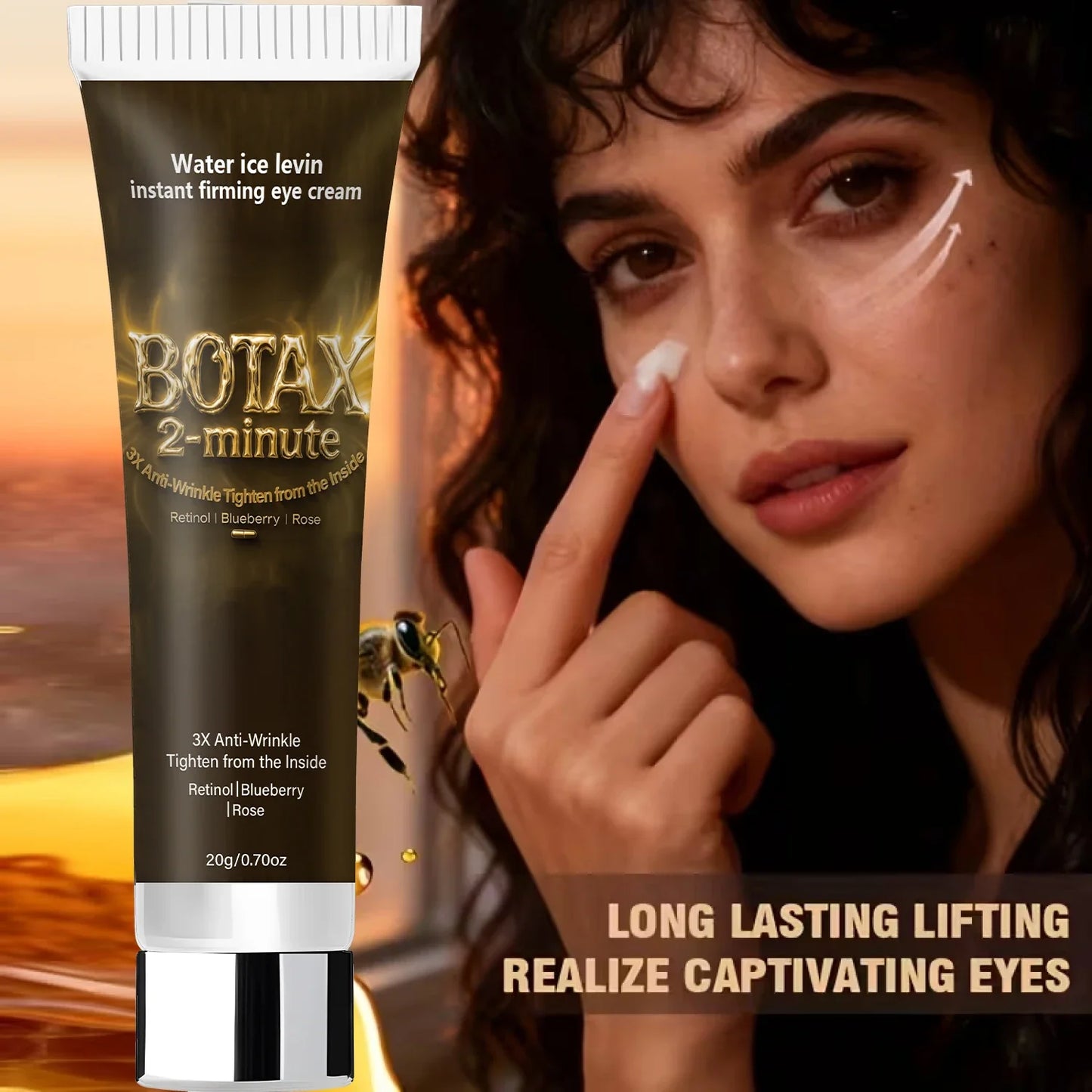 Firming Eye Cream – Retinol, Hyaluronic Acid & Blueberry | 20g