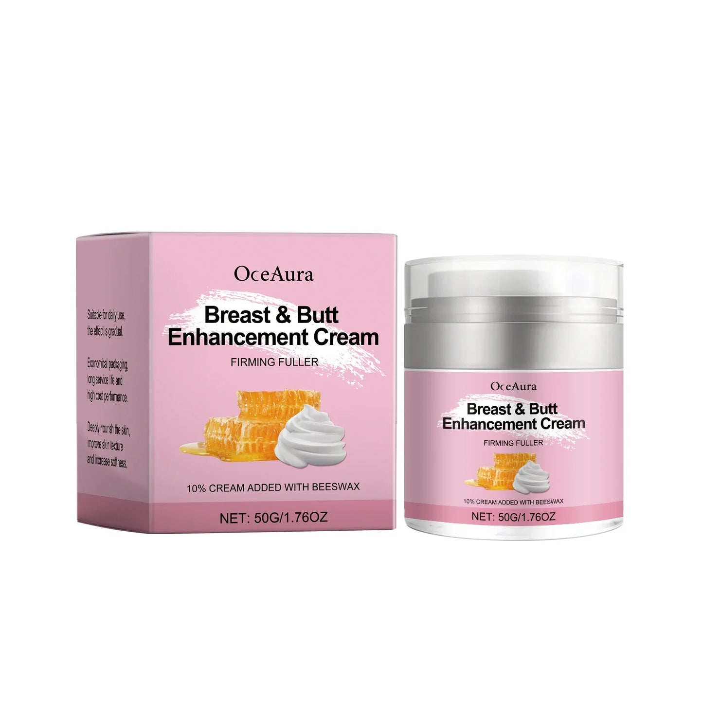 OceAura Breast & Butt Enhancement Cream – Firm & Nourish 50g