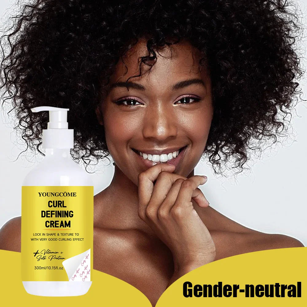 Elastin Curl Styling Cream – Define Curls & Frizz Control 300ml