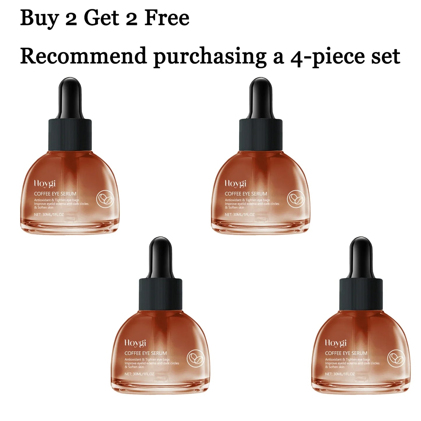Hoygi Coffee Face & Eye Serum 30ml – Firming & Moisturizing
