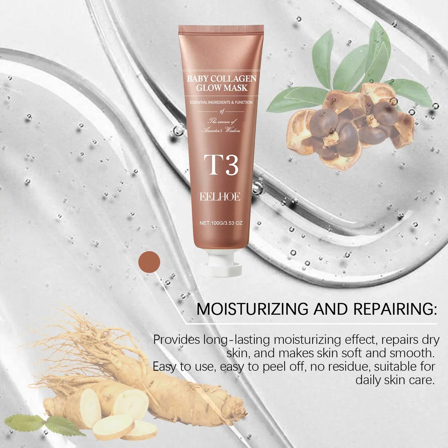 EELHOE Collagen Peel-Off Mask – Blackhead & Deep Pore Cleanser