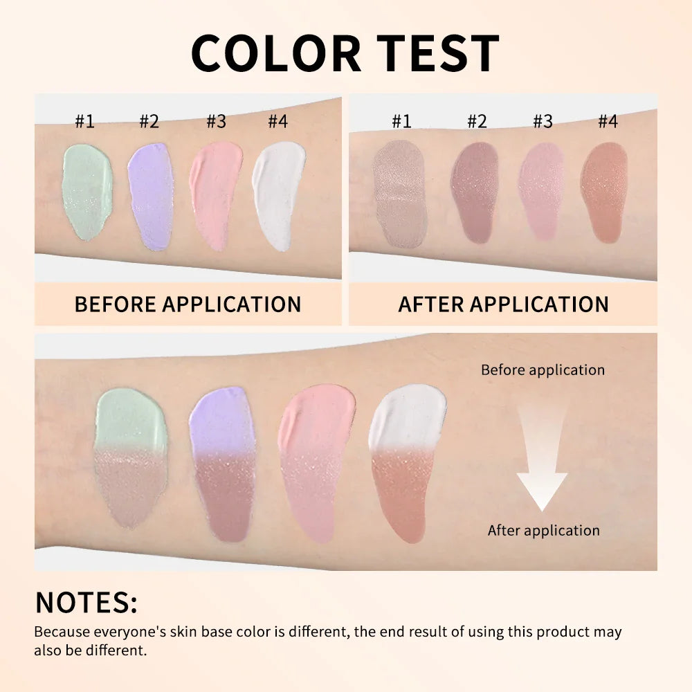 Lakerain Color Changing CC Cream – Matte Waterproof Foundation