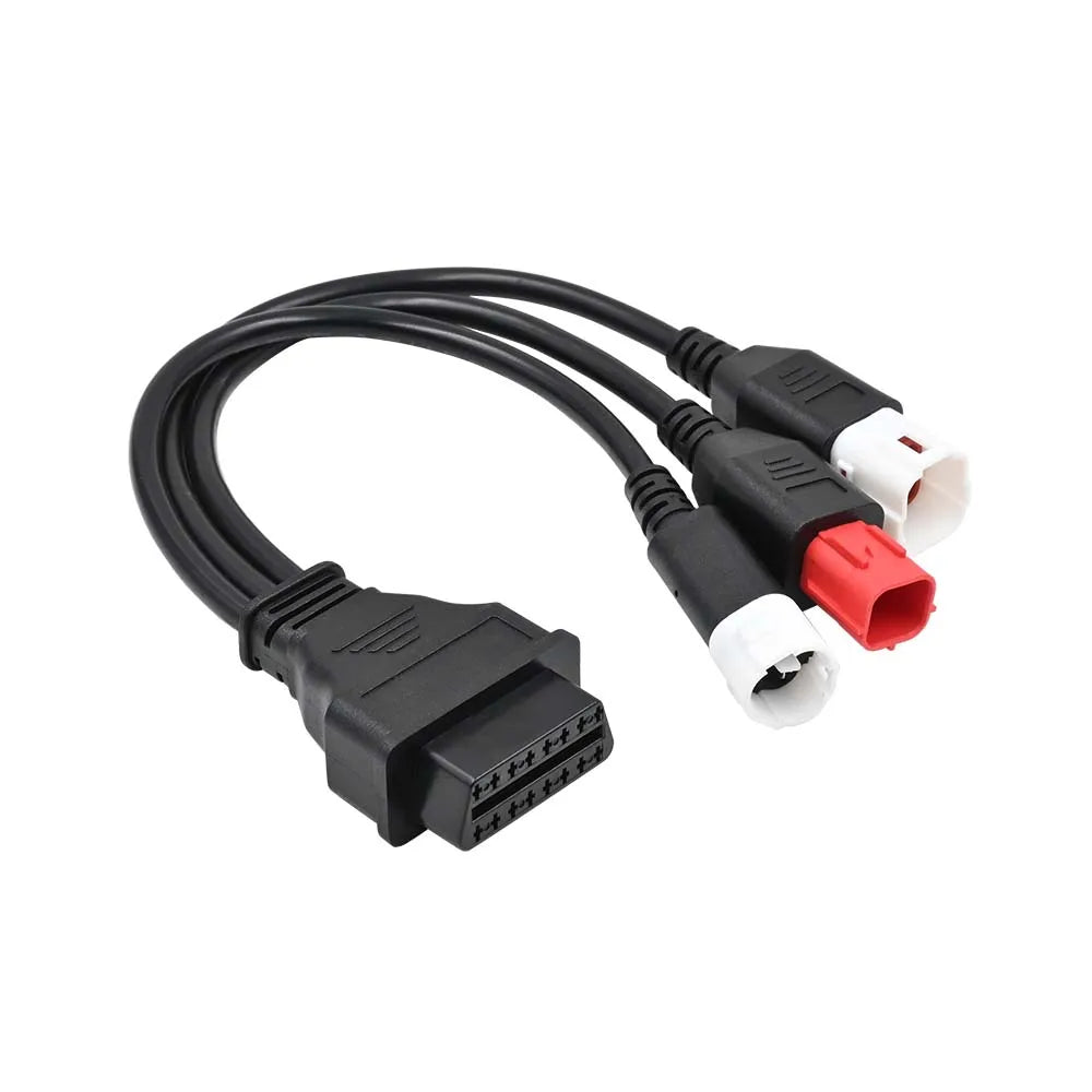Motorcycle OBD2 Adapter 3/4/6 PIN – Yamaha & Honda Diagnostic