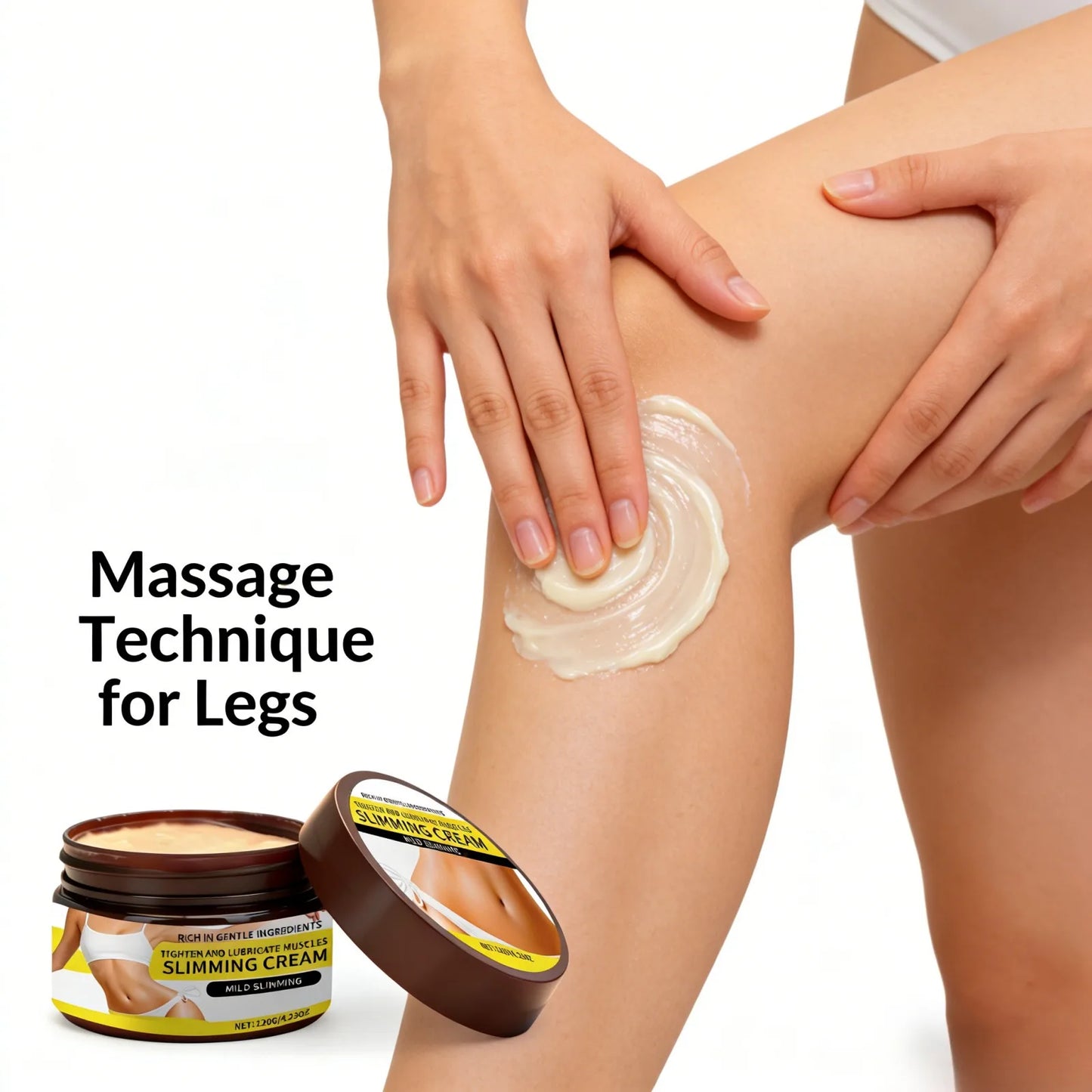 Anti Cellulite Cream for Body Massage with Rose Oil Peaceful Pleasures Health and Wellness