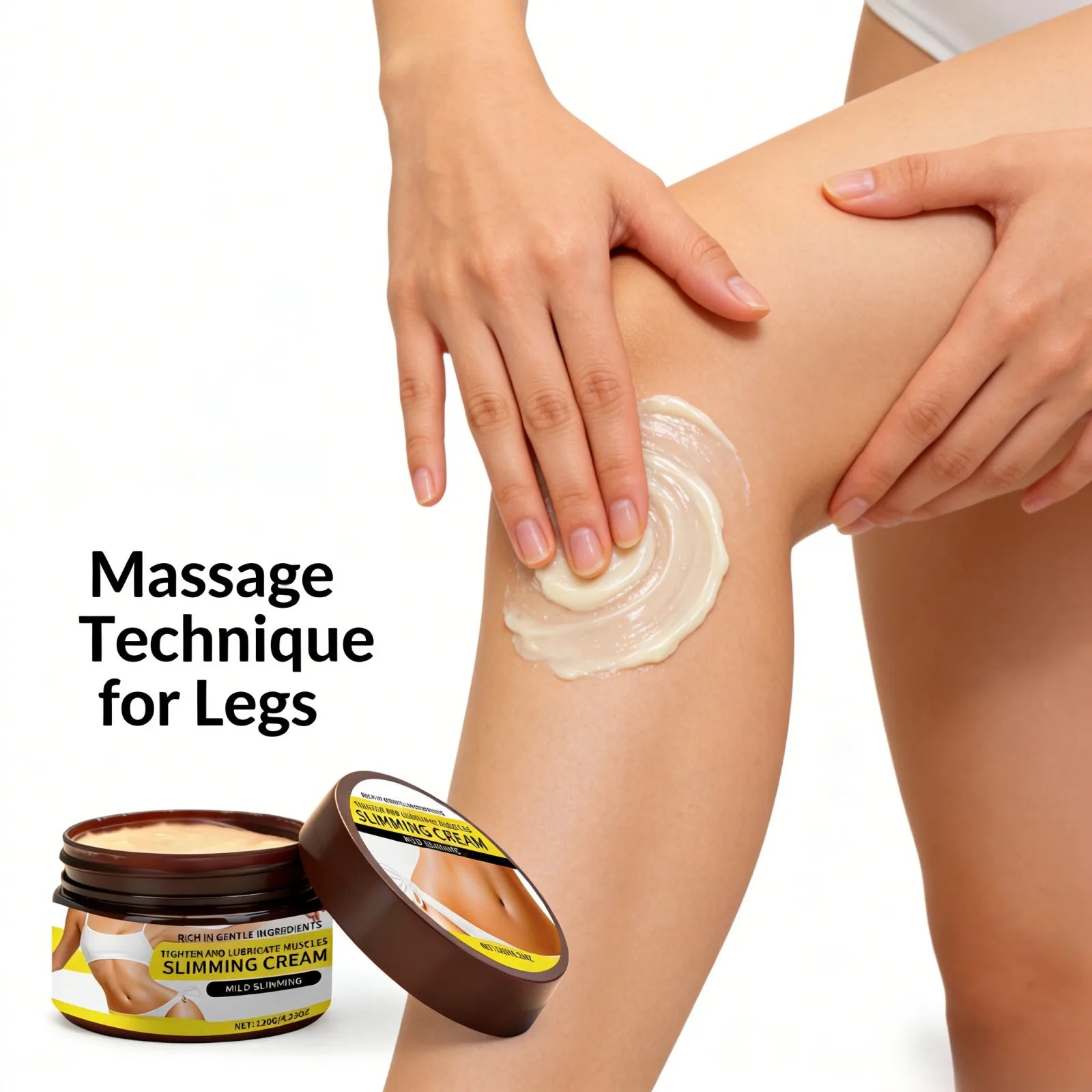 Anti Cellulite Cream for Body Massage with Rose Oil Peaceful Pleasures Health and Wellness