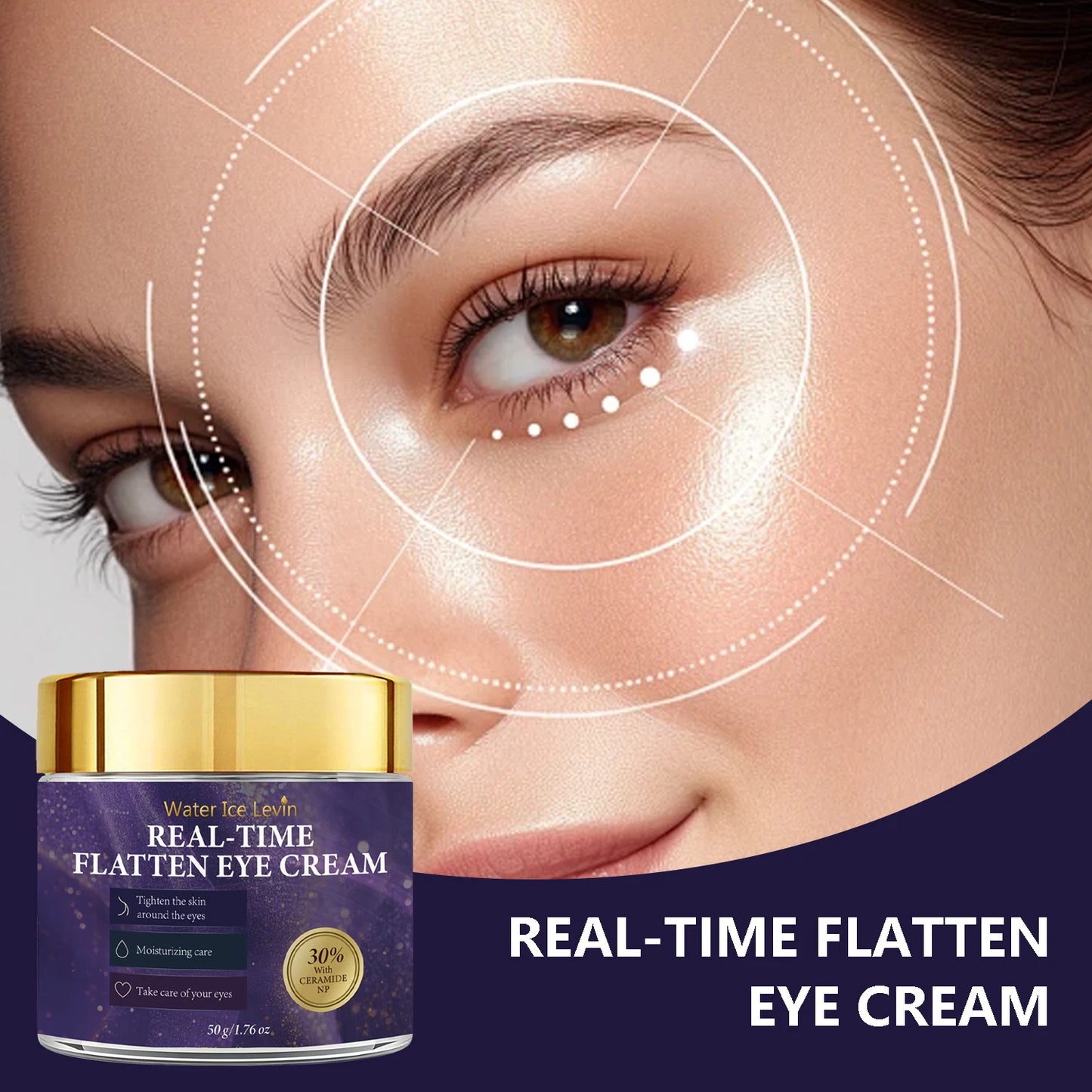 Firming Eye Cream – Collagen, Caffeine, Retinol & Hyaluronic Acid Eye Cream Peaceful Pleasures Health and Wellness