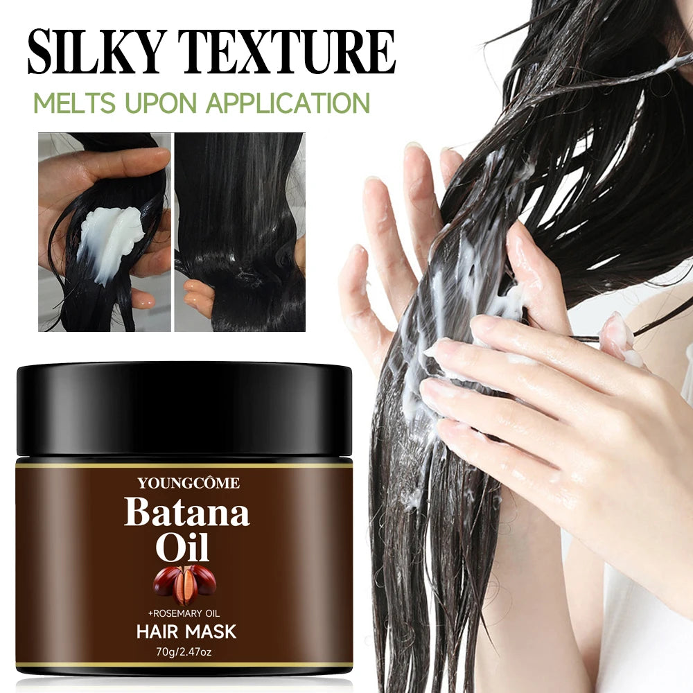 Natural 100% Pure Batana Oil For Hair Growth Batana Oil Butter Hair Mask Serum Smoothing Scalp Treatment Hair Care 2025 new Peaceful Pleasures Health and Wellness
