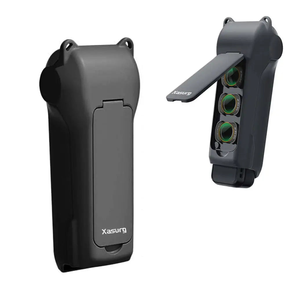 Hard Shell Flip Case for DJI Osmo Pocket 4 | Magnetic Filter Storage