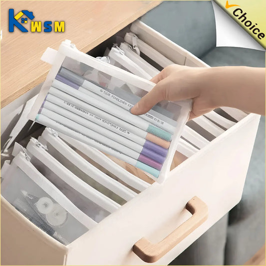 Mesh Zipper Storage Bags – Waterproof Organizer Pouches 3/6/9 PCS Zipper Storage Pouches Oasis Select