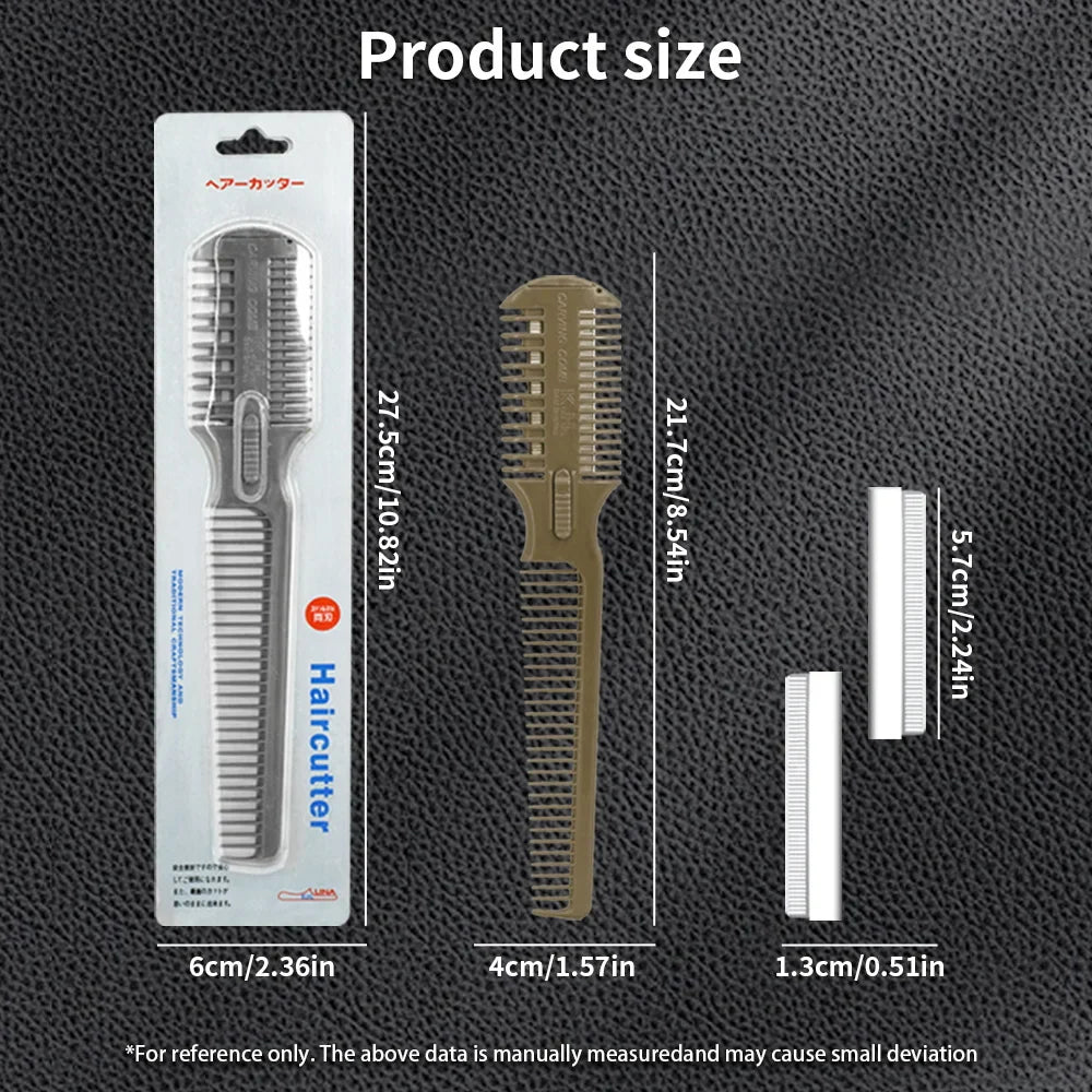 Razor Hair Cutter Comb – Trim, Thin & Style All Hair Types
