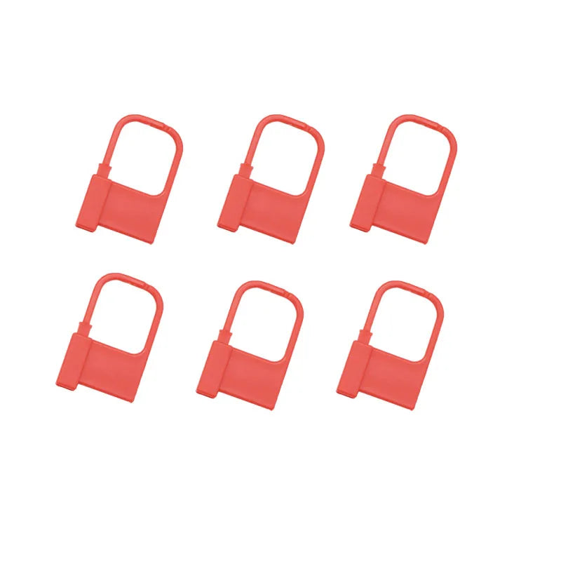 Numbered Disposable Plastic Padlock Security Seals Tamper-Proof