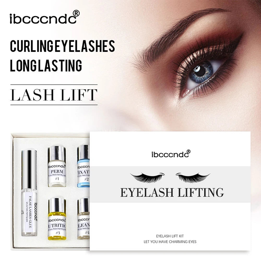 Ibcccndc Lash Lift Kit Lamination Of Eyelashes Beauty Salon Home Use Eye Lash Curling Lift Pad Tools Lifting Eyelash Perming Kit Peaceful Pleasures Health and Wellness