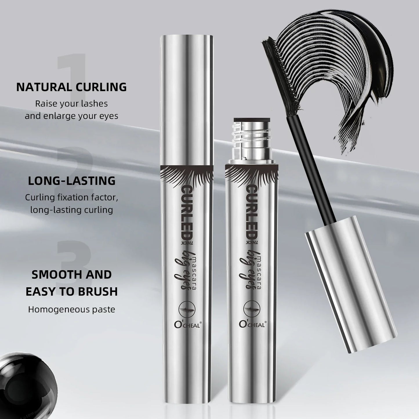 O'Cheal Volumizing Mascara – Waterproof, Lengthening & Long Lasting