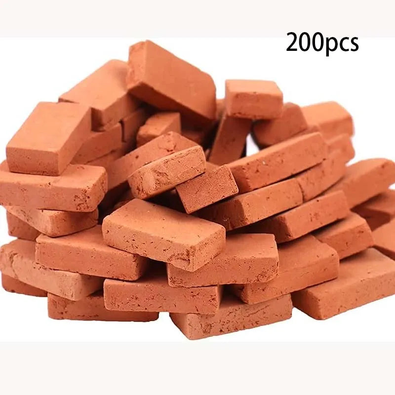Mini Bricks 1:35 Scale – 150/200 Pcs Dollhouse & Diorama