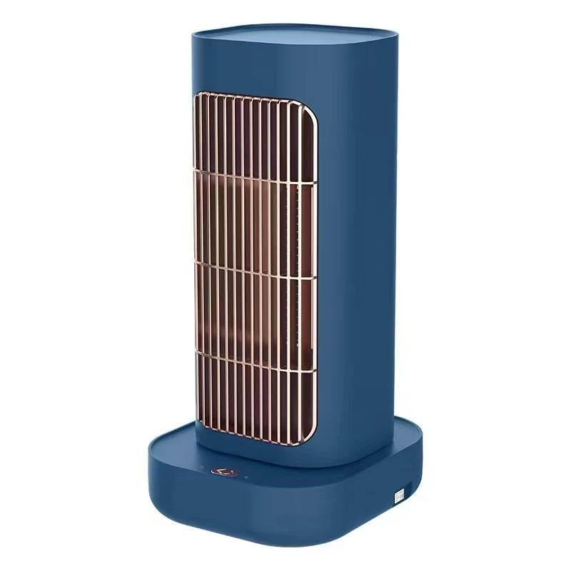 HOMEFISH Small Desktop Space Heater – Quiet & Fast Warming