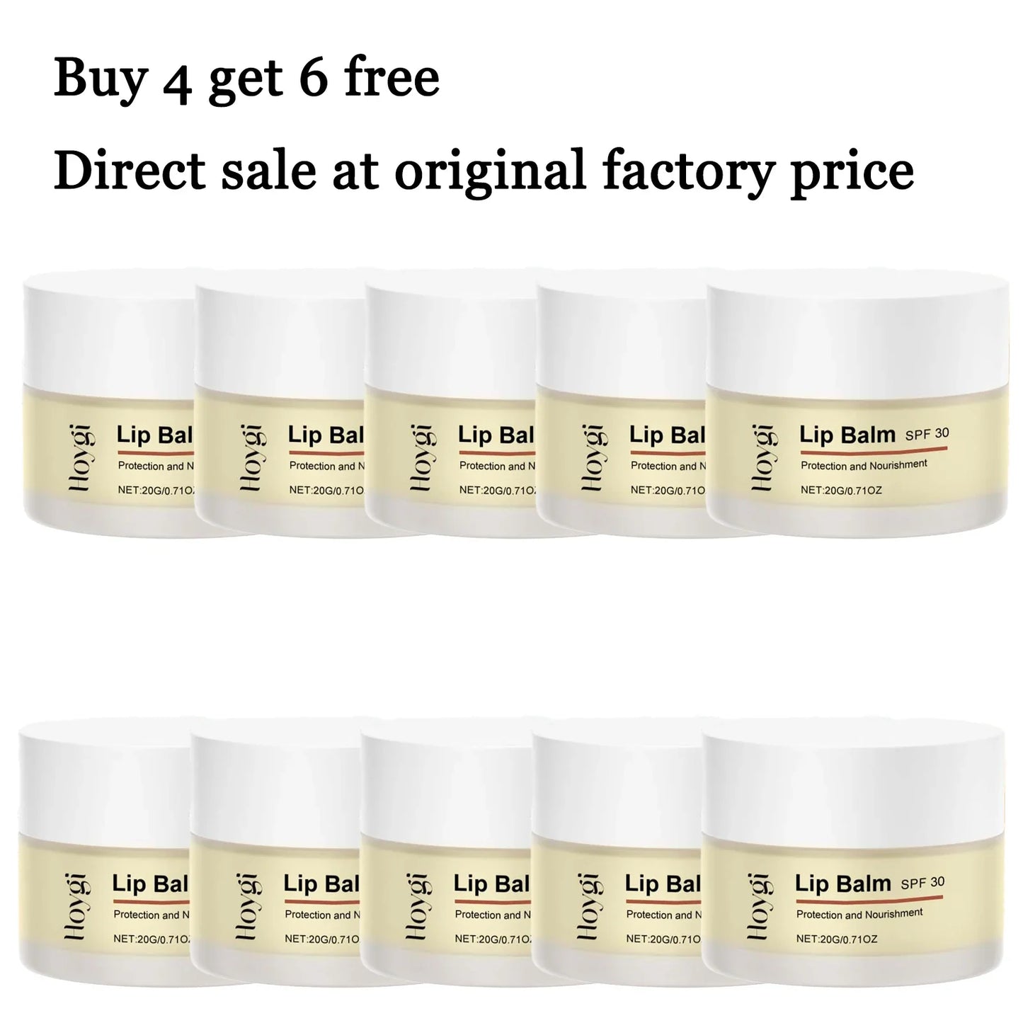 Hoygi SPF30 Lip Balm 20g – Deep Moisture & Vitamin E