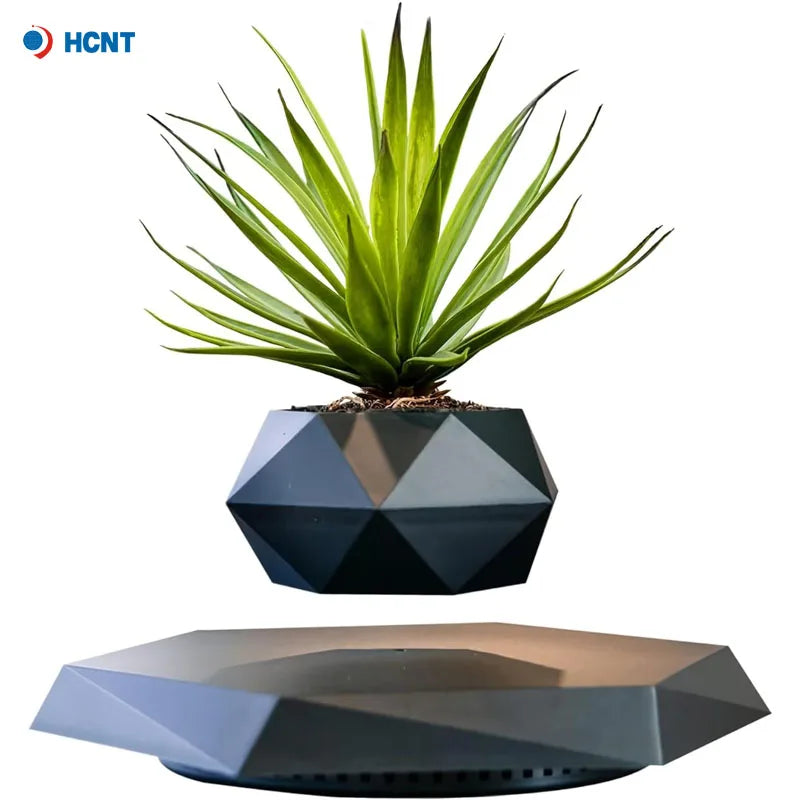 Magnetic Levitating Plant Pot | Floating Planter Home & Office