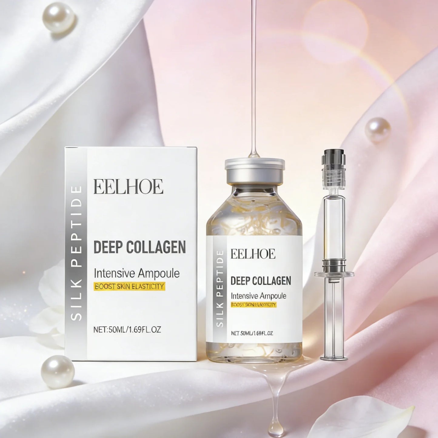 Collagen Silk Peptide Lifting Ampoule Face Serum 50ml