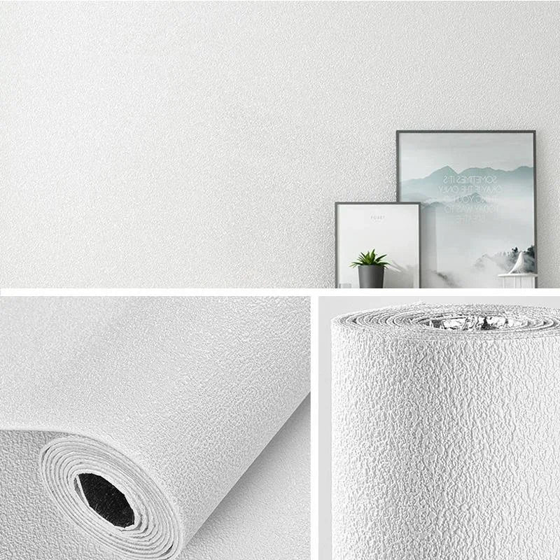 3D Linen Foam Peel & Stick Wallpaper | 50cm x 10m Waterproof