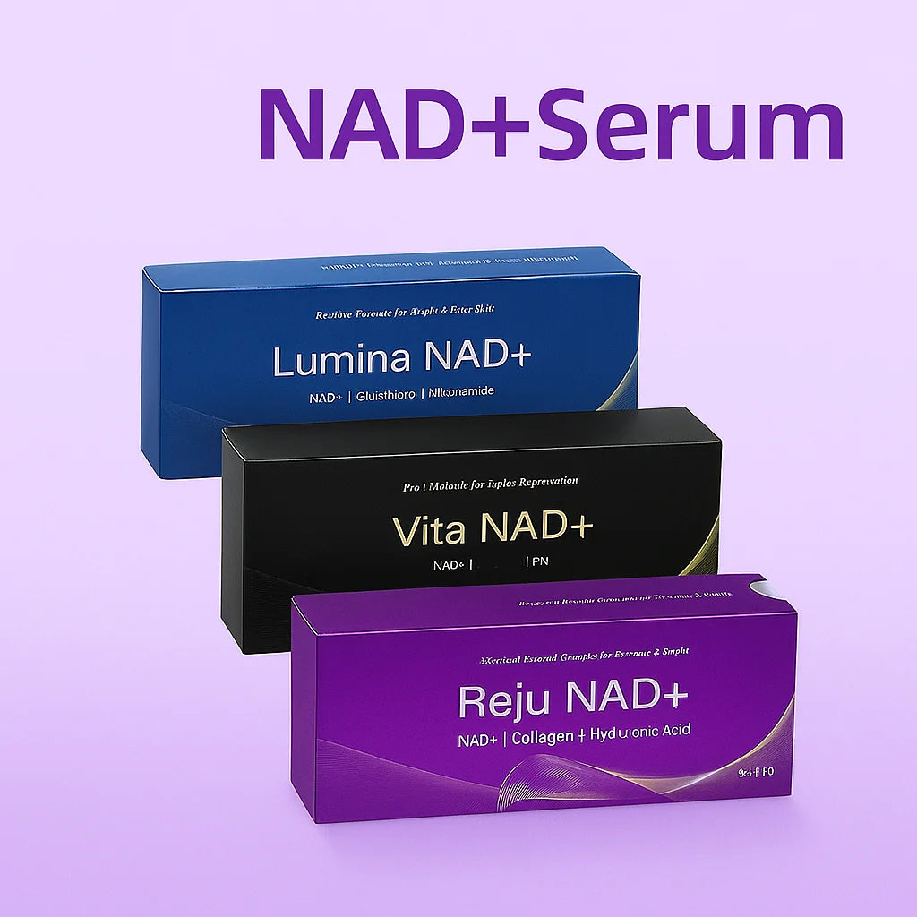 SANENDI NAD+ EGF 3-in-1 Serum Set | Hyaluronic Acid Facial Facial Serum Set Peaceful Pleasures Health and Wellness 3 TYPES
