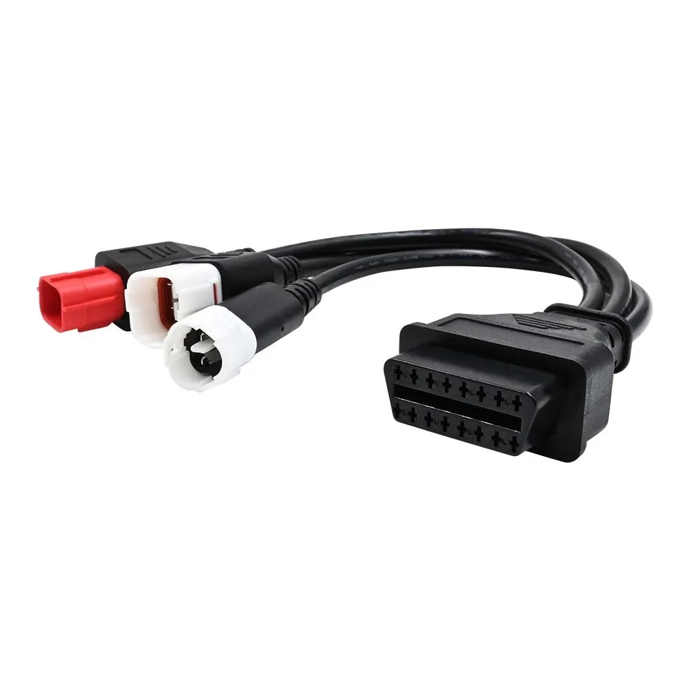 Motorcycle OBD2 Adapter 3/4/6 PIN – Yamaha & Honda Diagnostic