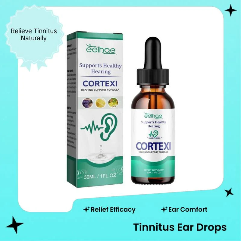 EELHOE Tinnitus Ear Drops Clean Earwax Relieve Tinnitus Ear Back Ear Discomfort Ear Drops Ear Hygiene Ear Care Relief Formulas Peaceful Pleasures Health and Wellness United States