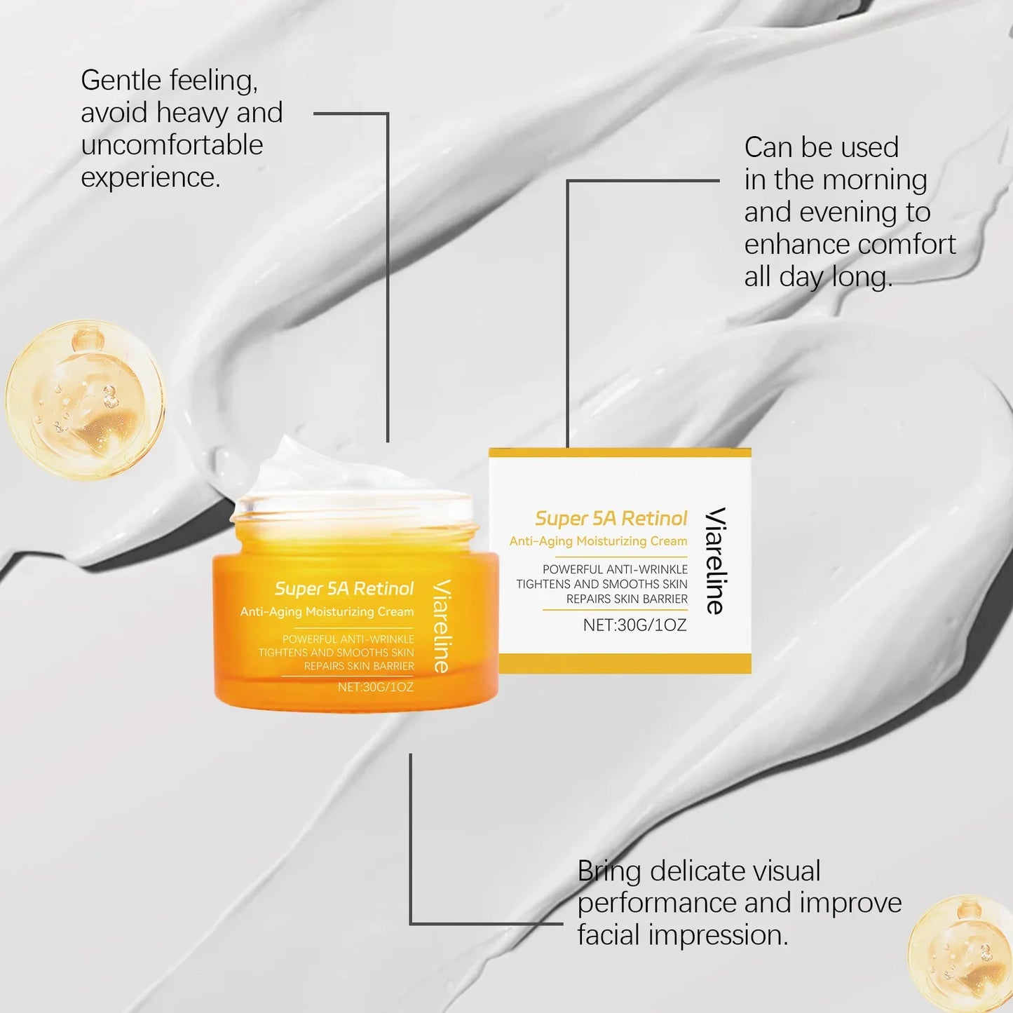 Viareline Retinol Face Lotion – Firm, Moisturize & Glow 30g