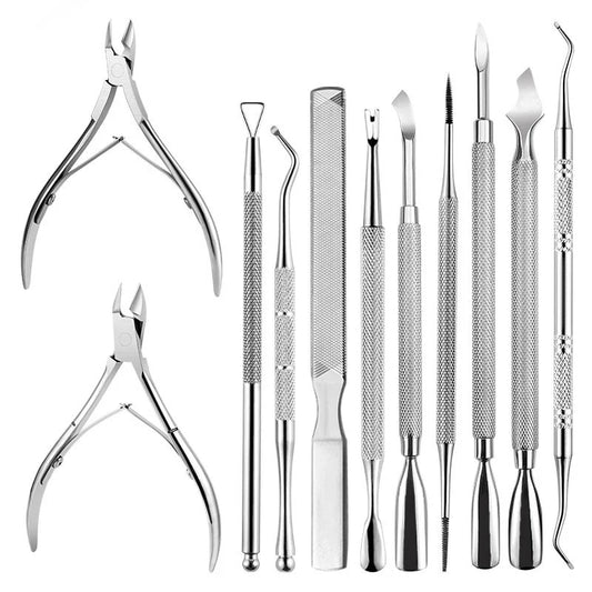 Nail Art Tools Set, Nail File, Removing Dead Skin, Polishing Nails, Delicate and Durable, Nail Art Art Artifacts Peaceful Pleasures Health and Wellness