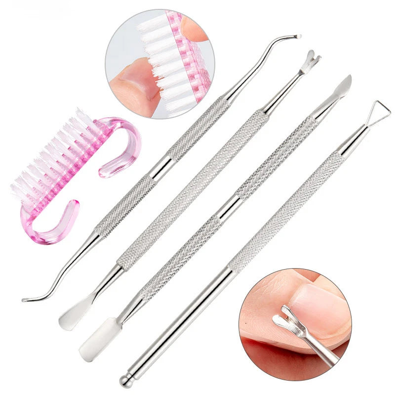 Nail Art Tools Set, Nail File, Removing Dead Skin, Polishing Nails, Delicate and Durable, Nail Art Art Artifacts Peaceful Pleasures Health and Wellness
