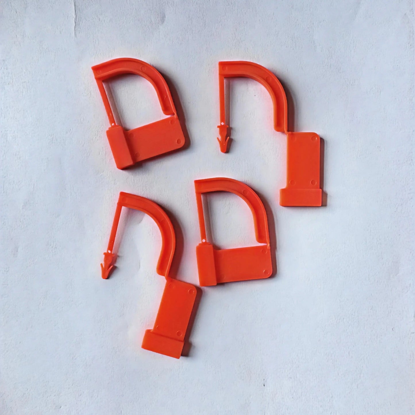Numbered Disposable Plastic Padlock Security Seals Tamper-Proof