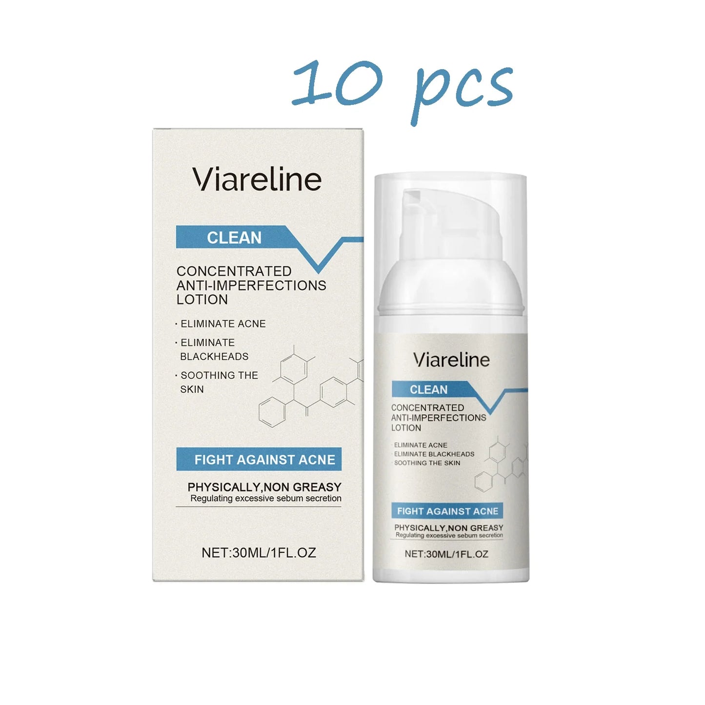 Viareline Salicylic Acid Acne Lotion – Clear Blackheads 30ml