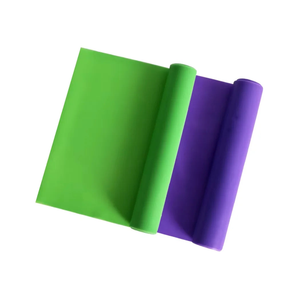 Natural Latex Yoga Resistance Band – Pilates & Fitness Training