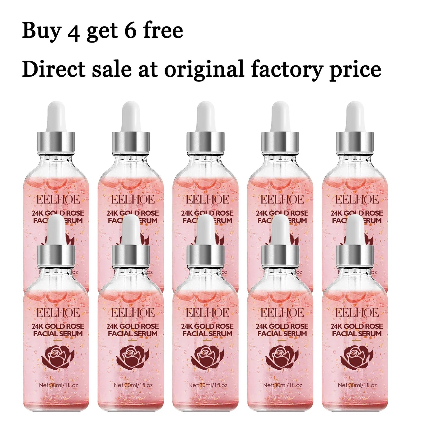 Rose Face Serum 30ml – Moisturizing Anti-Aging Skin Serum