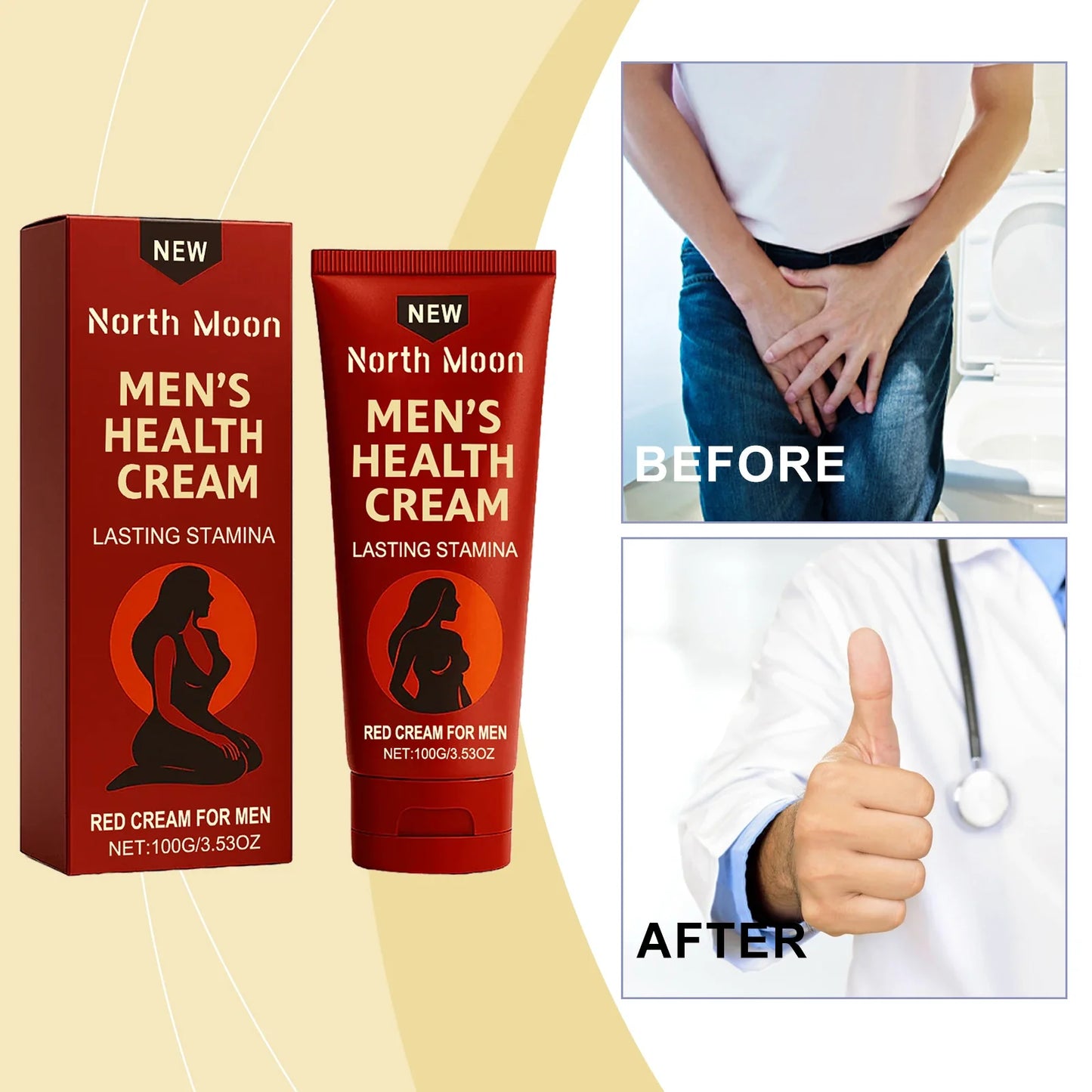 Men's Intimate Care Cream – Hydrating & Nourishing 100g