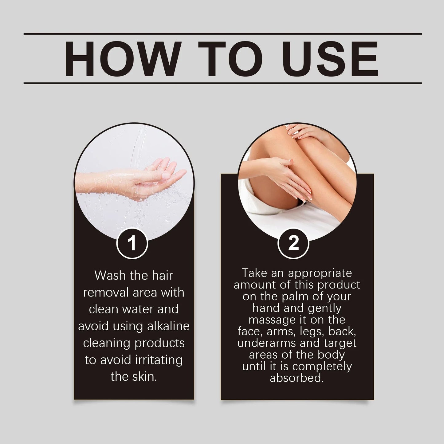 OceAura Hair Removal Serum – Gentle, Moisturizing, 10ml