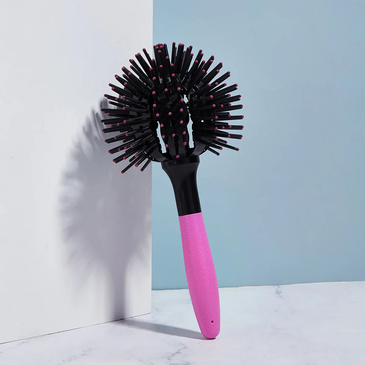 3D 360° Spherical Detangling Hair Brush – Heat Resistant Styling