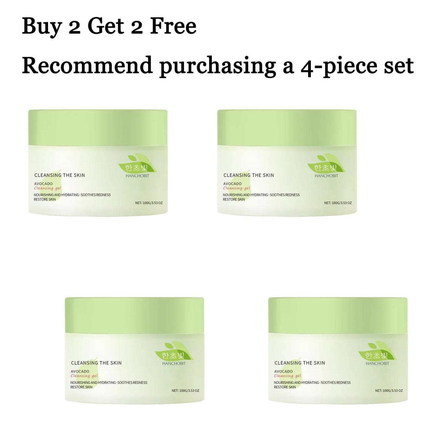 OceAura Avocado Makeup Remover Gel – Gentle & Soothing 100g