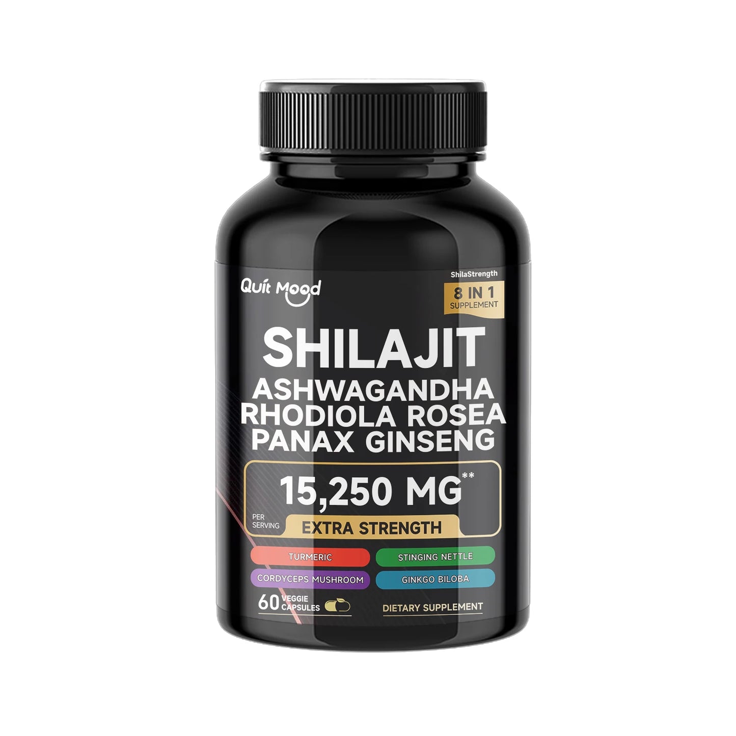 Sea Moss & Shilajit Bundle – 120 Capsules with Ashwagandha Peaceful Pleasures Health and Wellness Shilajit 60 Capsules United States