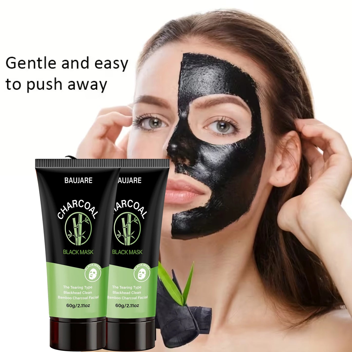 Charcoal Blackhead Peel-Off Mask | Centella & Niacinamide Peel-Off Face Mask Peaceful Pleasures Health and Wellness