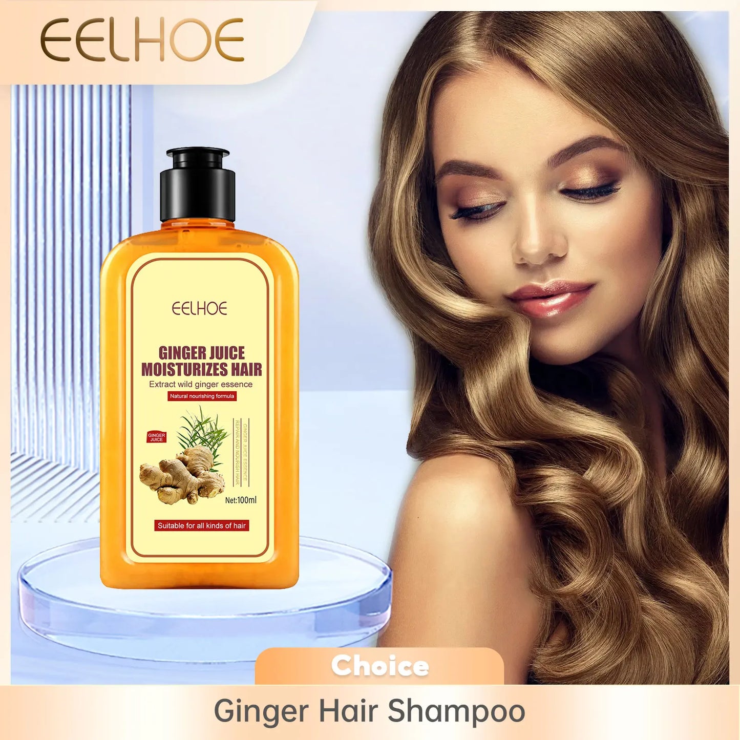 EELHOE Ginger Anti Hair Loss Shampoo – Strengthen & Repair