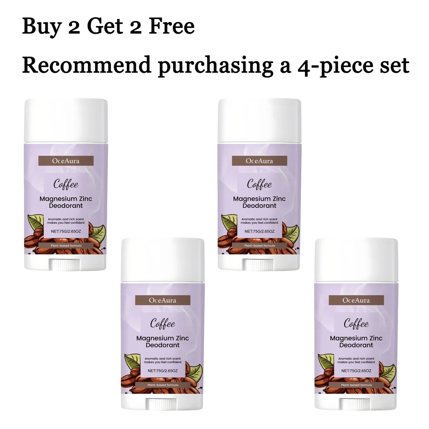 75g Moisturizing Body Deodorant Balm Stick – Alcohol-Free